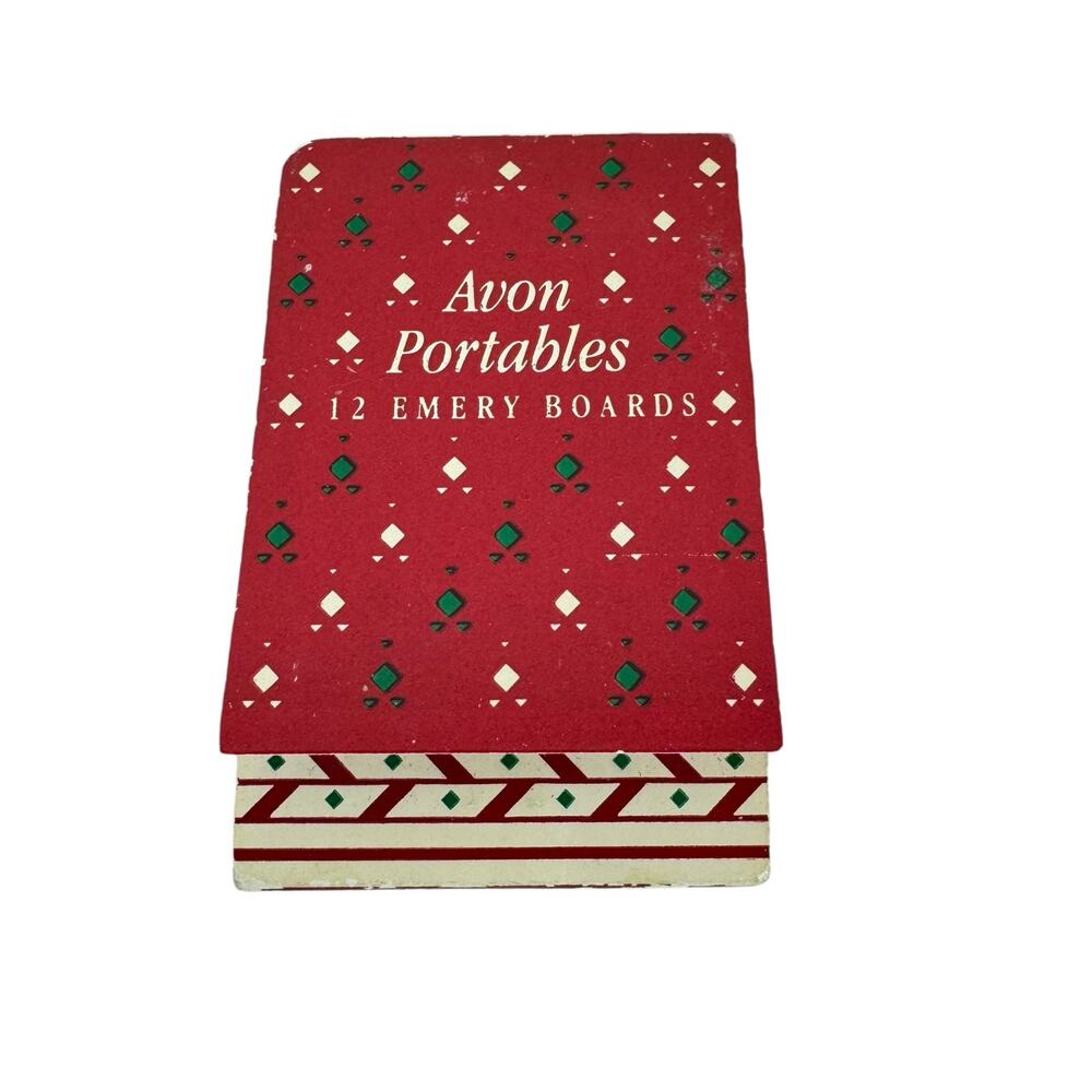 Vintage Avon Portables Mini Emery Boards Travel 12 Unused 1988 New
